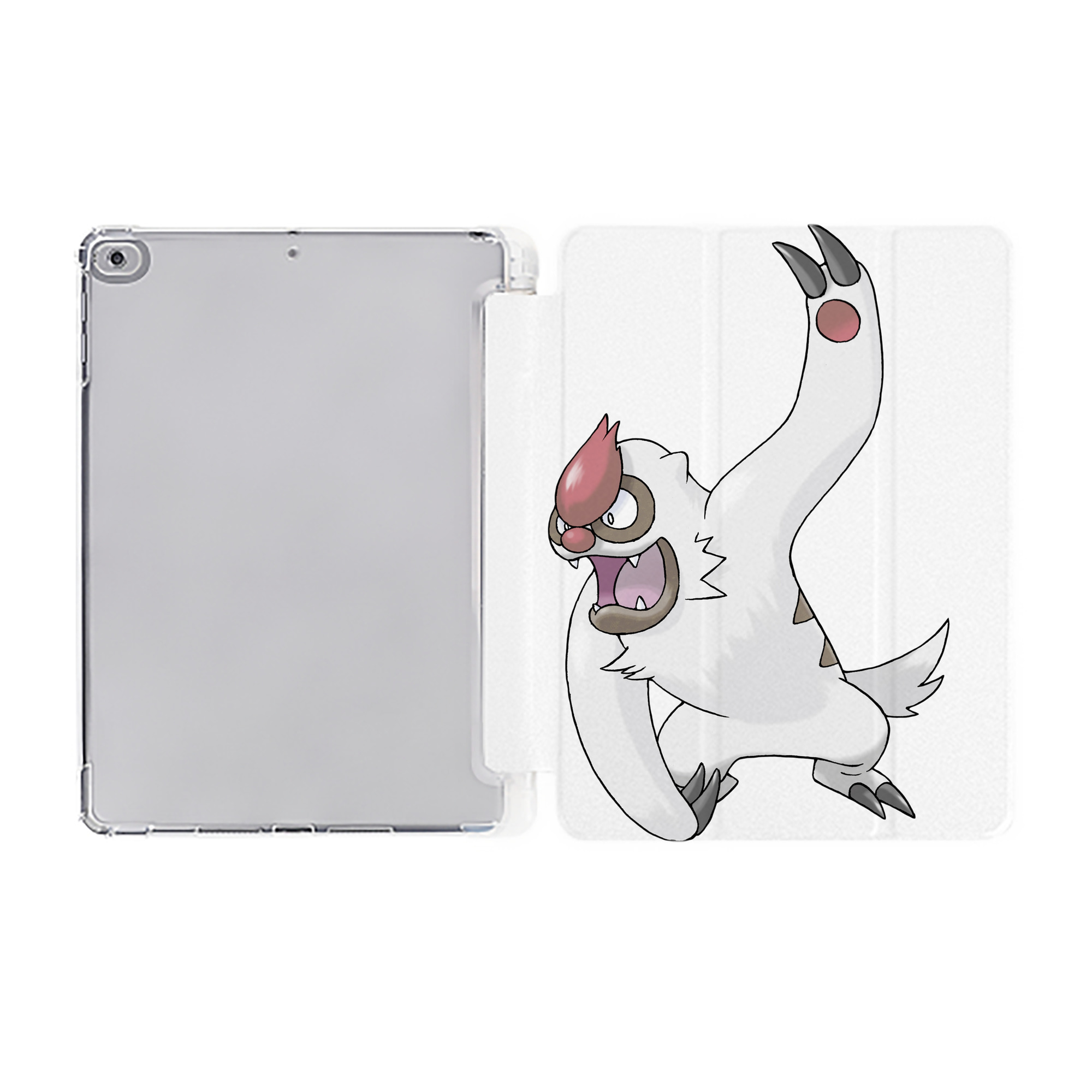 （画像用） ポケットモンスター Pokémon IPad ケース ペン収納付き 三つ折りスタンド PUレザー×シリコン 対応機種9.5/10.5/10.9インチ